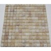Мраморная FK Marble Classic Mosaic Мозаика из состаренного оникса M073-20-8T Onyx Yellow 30x30 — фото 2