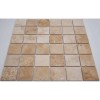Мраморная FK Marble Classic Mosaic Мозаика из травертина полированная Light Travertine 48-6P мозаика из травертина 30x30 — фото 3