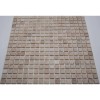 Мраморная FK Marble Classic Mosaic Мозаика из травертина состаренная Light Travertine 15-4T 30x30 — фото 2