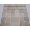 Мраморная FK Marble Classic Mosaic Мозаика из травертина состаренная Light Travertine 48-4T 30x30 — фото 2