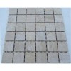 Мраморная FK Marble Classic Mosaic Мозаика из травертина состаренная Travertine 48-7T 30x30 — фото 2