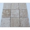 Мраморная FK Marble Classic Mosaic Мозаика из травертина состаренная Travertine Latte 100-7T 30x30 — фото 2