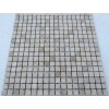 Мраморная FK Marble Mix Mosaic Мозаика из травертина состаренная Travertine Mix 15-7T 30x30 — фото 2