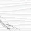 Global Tile Плитка настенная Arto Белая рельеф 25х60 — фото 6