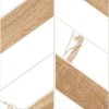 Матовый Global Tile Плитка настенная Marmaris Белая геометрия 25х50 — фото 7