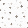 Global Tile Плитка настенная Siluet Белая мозаика 25х50 — фото 3