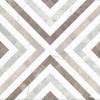 Global Tile Плитка настенная Siluet Белая орнамент 25х50 — фото 3