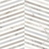 Global Tile Плитка настенная Tonic Серая шеврон 25х50 — фото 3