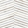Global Tile Плитка настенная Tonic Серая шеврон 25х50 — фото 4