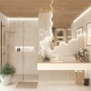 Фото в интерьере Global Tile Травертин Тиволи