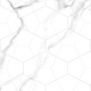 Global Tile Декор настенный Vega Белая геометрия 27х40 — фото 2