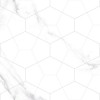 Global Tile Декор настенный Vega Белая геометрия 27х40 — фото 6