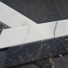 Матовый Chevron Marmorea Goetan Chevron Marquina Gold 8x40 — фото 2