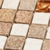 Стеклянная Imagine Mosaic Стекло, камень, металл Мозаика 30,1x30,1 DHT05 — фото 2