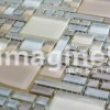 Imagine Mosaic Стекло Стеклянная мозаика HS1044 30x30 — фото 2