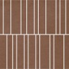 Керамическая Impronta Italgraniti Nuances Fiamma Mosaico Listelli Strideup 30х30