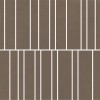 Керамическая Impronta Italgraniti Nuances Marrone Mosaico Listelli Strideup 30х30