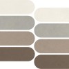 Керамическая Impronta Italgraniti Nuances Mosaico Ovale Mix Caldo 1 Strideup 19.5х37