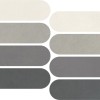 Керамическая Impronta Italgraniti Nuances Mosaico Ovale Mix Freddo 1 Strideup 19.5х37