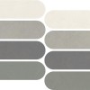 Керамическая Impronta Italgraniti Nuances Mosaico Ovale Mix Freddo 3 Strideup 19.5х37