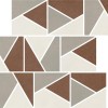 Керамическая Impronta Italgraniti Nuances Mosaico Triangoli Mix Caldo 2 Strideup 30х30