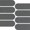 Керамическая Impronta Italgraniti Nuances Nero Mosaico Ovale Strideup 19.5х37