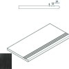 Керамогранитные Италон Contempora X2 Ступени 620040000030 CARBON GRADINO ROUND GRIP SX 30х60