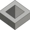 Керамическая Jet Mosaic Florida Loft Мозаика из керамогранита FA01 30х25
