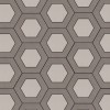 Керамическая Jet Mosaic Hex Double Loft Мозаика из керамогранита DH01 60х52 — фото 2