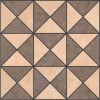Керамическая Jet Mosaic Matrix Loft Мозаика из керамогранита MX02 30х30