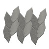Керамическая Jet Mosaic Stone Leaves Мозаика из керамогранита STL-CD 34,8x31,7
