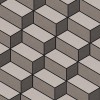 Керамическая Jet Mosaic Tuge Loft Мозаика из керамогранита TE01 35х33,7 — фото 2