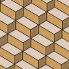 Керамическая Jet Mosaic Tuge Loft Мозаика из керамогранита TE02 35х33,7 — фото 2