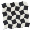 Керамическая Jet Mosaic Wavyside Мозаика из керамогранита WAS-SL 37,4x37,4