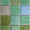 Стеклянная JNJ Mosaic Интерьерные смеси 20 х 20 JNJ Green Blue V0372 20x20