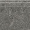 Керамогранитные Керама Марацци Kerama Marazzi Чеппо ди Гре Ступень антрацит матовый обрезной DD606220R\GR 30x60