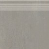 Керамогранитные Керама Марацци Kerama Marazzi Гварди Ступень серый светлый матовый обрезной SG640120R\GR 30x60