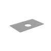 Столешницы Керама Марацци Plaza Next / Плаза Некст Столешница Kerama Marazzi PL1.DL500900R\80 Фондамента 80 из керамогранита с отверстием под смеситель (для накладных раковин) — фото 3