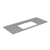 Столешницы Керама Марацци Plaza Next / Плаза Некст Столешница Kerama Marazzi PL2.DD500600R\120 Про Дабл 120 из керамогранита с отверстием под смеситель (для раковин, встраиваемых сверху) — фото 3