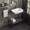 Столешницы Керама Марацци Plaza Next / Плаза Некст Столешница Kerama Marazzi PL2.DD500600R\80 Про Дабл 80 из керамогранита с отверстием под смеситель (для раковин, встраиваемых сверху) — фото 4