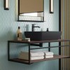 Столешницы Керама Марацци Plaza Next / Плаза Некст Столешница Kerama Marazzi PL4.DD571300R\100 Про Феррум 100 из керамогранита без отверстий — фото 4