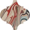Керама Марацци Декор настенный Kerama Marazzi Арабески Венеция Красный Матовый 6.5x6.5x0.69 — фото 4