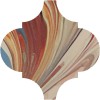 Керама Марацци Декор настенный Kerama Marazzi Арабески Венеция Красный Матовый 6.5x6.5x0.69 — фото 8