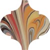 Керама Марацци Декор настенный Kerama Marazzi Арабески Венеция Красный Матовый 6.5x6.5x0.69 — фото 9