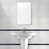 Настенная Керама Марацци Плитка Kerama Marazzi Белое Солнце Белая блестящая 25х40 — фото 4