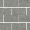 Керама Марацци Декор керамогранит Kerama Marazzi Чеппо ди Гре Мозаичный Серый Темный Матовый Обрезной 34.6x20x0.9 — фото 3