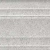 Керама Марацци Бордюр настенный Kerama Marazzi Догана Багет Серый Светлый Матовый Обрезной 40x7.3x2.7 — фото 3