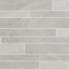 Керамическая Керама Марацци Ламелла SBM009/SG4583 Серый Светлый Мозаичный 25х50,2 — фото 3