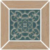Вставки Керама Марацци Декор керамогранит Kerama Marazzi Тровазо Вставка Наборный Бежевый Матовый 13x13x0.9 — фото 2