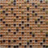Keramograd Мозаика стеклянная с камнем Мозаика Стеклянная Бежевая BXGS091A 30x30